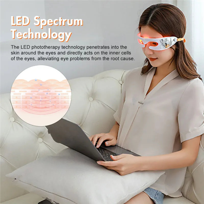 Eye Massager To Remove Dark Circles And Bags Under The Eyes To Remove Wrinkles