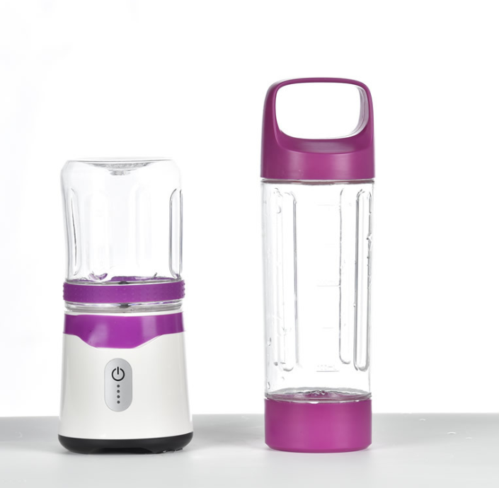 Dual Cup Electric Juicer - Portable & Stylish Design